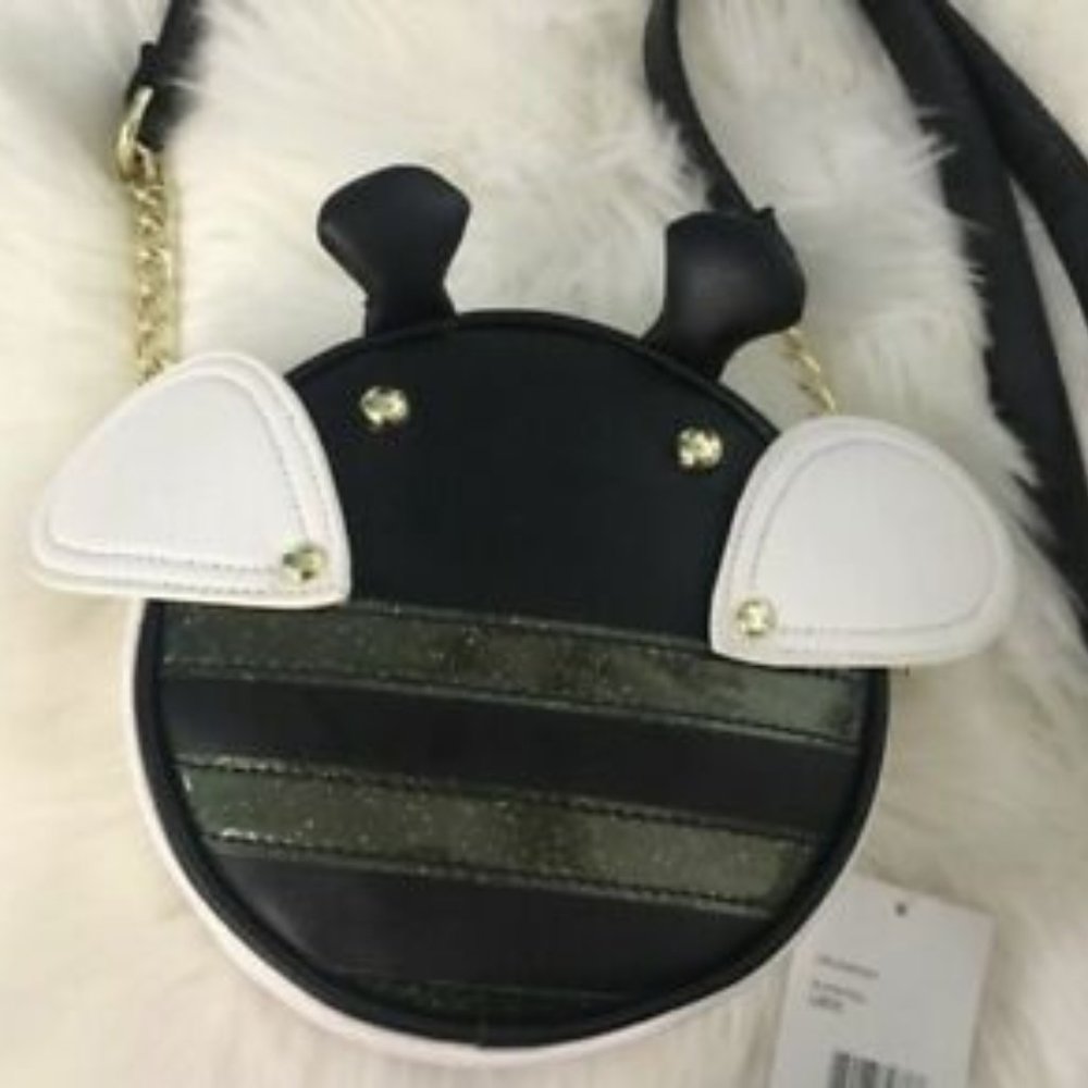 Betsey Johnson bumble bee crossbody purse bag